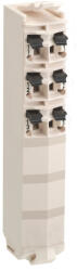Schneider Electric Modicon TM5 - TM5ACTB06 - I/O bővítő, sorkapocs blokk, 6 érintkezős, 24 VDC, fehér (TM5ACTB06)
