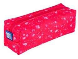 OXFORD Floral tolltartó, téglalap alakú tok, sötét rózsaszín (400159622)