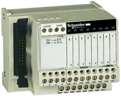Schneider Electric Modicon ABE7 - ABE7H16R50 -elosztóblokk, univerzális, HE10, 16 digitális csatorna, 1 sorkapocs/csatorna (ABE7H16R50)