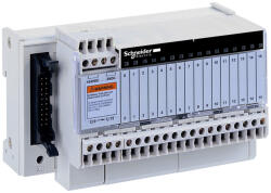 Schneider Electric Modicon ABE7 - ABE7R16S111 -elosztóblokk, fix 1NO EMR relés, 2A, 16ki digitális csatorna (ABE7R16S111)