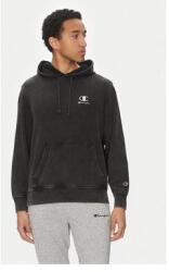 Champion férfi kapucnis pulóver, 221176, pamut/poliészter, L INTL, fekete (0000305355232_L)