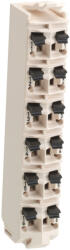 Schneider Electric Modicon TM5 - TM5ACTB1210 -10 Sorkapocsblok-12pin-24Vdc fehér (TM5ACTB1210)