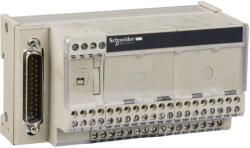 Schneider Electric Modicon ABE7 - ABE7CPA31 -elosztóblokk, 8 csatornás, leválasztott, analóg Quantum/Premium/X80 I/O kártyákhoz, SUB-D25 (ABE7CPA31)