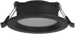 EGLO Süllyesztett LED lámpa, fekete - Idun-E Eglo 74152, 485 lm, 3000 K, 4 W, 220-240 V (74152)