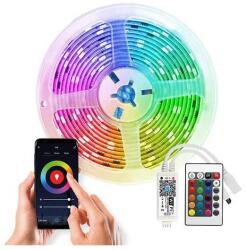 Solight Bandă LED RGB dimabilă LED/20W/230V 5m IP65 Tuya Solight WM57 + telecomandă (SL1013)