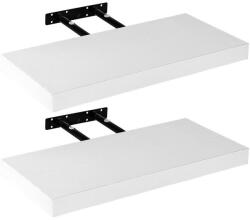 STILISTA Raft de perete alb, 50 cm, 2 bucăți (40070358) Raft