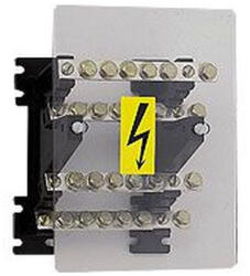Legrand lépcsőzetes kialakítású elosztóblokk 125A - 37430 (37430)