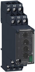 Schneider Electric Harmony Control Relays - RM22JA31MR - áramfigyelő relé, kikapcsolás késleltetővel, 2CO, 8A, 24…240VAC/DC, mérési tart. : 4…1000mA (RM22JA31MR)