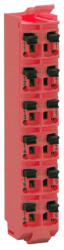 Schneider Electric Modicon TM5 biztonsági I/O bővítő, sorkapocs blokk, 12 érintkezős, 10 A, 24 VDC, rugós TM5ACTB52FS Schneider (TM5ACTB52FS)