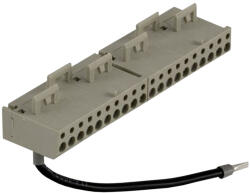 Schneider Electric Modicon ABE7 felpattintható sorkapocs blokk, 16 csatornás ABE7BV20 Schneider (ABE7BV20)