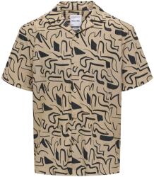 ONLY Sons férfi ing, 22033511, poliészter, M INTL, bézs (0000304953576_M)