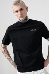 Timberland Timberland, Normál fazonú póló logóval, Fekete, Sárga, XL (A6DMA-001-XL)