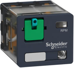 Schneider Electric Harmony Electromechanical Relays - RPM32BD - RPM teljesítményrelé, 3CO, 15A, 24VDC, tesztgomb, LED (RPM32BD)