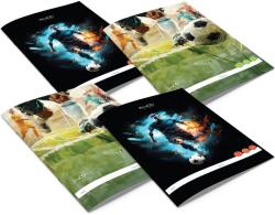 BiroCo jegyzetfüzet, A5 60 lap, Futball modell, 4 db/készlet