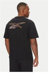 Reebok Férfi Póló, 100214893, Pamut, M INTL, Fekete (0000305250506_M)