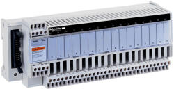 Schneider Electric Modicon ABE7 elosztóblokk, fix SSR relés, 16be digitális csatorna, 2 sorkapocs/csatorna, PLC leválasztás, 230 VAC ABE7S16E2M0 Schneider (ABE7S16E2M0)