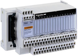 Schneider Electric Modicon ABE7 elosztóblokk, univerzális, HE10, 16I type2 digitális csatorna, 2 sorkapocs/csatorna, LED visszajelzés ABE7H16R23 Schneider (ABE7H16R23)