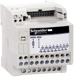 Schneider Electric Modicon ABE7 - ABE7H20E100 - elosztóblokk készlet, Economy, HE10, 16 digitális csatorna, 1 sorkapocs/csatorna + 2xHE10 1m kábel (ABE7H20E100)