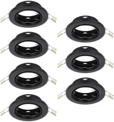 EGLO Süllyesztett lámpa keret, 7 darabos - Agulo Eglo 75855, 7xGU10 foglalattal, 220-240 V, IP20/IP23 (75855)