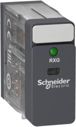 Schneider Electric Harmony Electromechanical Relays - RXG23F7 - RXG Interfész relé, 2CO, 5A, 120VAC, LED (RXG23F7)