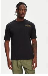 Kappa Férfi Póló, 361Q6XW, Biopamut, M INTL, Fekete (0000305241757_M)