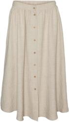 Vero Moda Szoknya, Vero Moda, Overcast Melange, bézs, poliészter, L INTL (0000304951046_L)