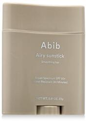 ABIB Airy Sunstick SPF50+ vízálló fényvédő készítmény arcra kombinált bőr 23 g uniszex