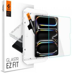 Spigen Folie de protectie Ecran Spigen GlastR EZ FIT pentru Apple iPad Pro 13 (2024), Sticla Securizata, Full Glue