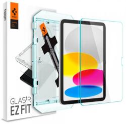 Spigen Folie de protectie Ecran Spigen GlastR EZ FIT pentru Apple iPad (2025) / (2022), Sticla Securizata, Full Glue