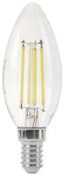 OPTONICA filament E14 C35 LED izzó 6W 730lm 2700K meleg fehér 360° 1412 (1412) - optonica