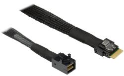 Inter-Tech (SFF-8654 4i) Slim SAS to (SFF-8643) Mini-SAS HD, 0, 7 m (88885663)