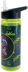 S-Cool Sticla apa din plastic cu pai S-COOL SC3109, 600 ml, Fearless (SC3109)