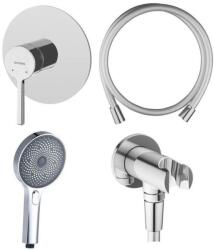 Oltens Set baterie de duș Oltens Rann 33107100, duș de mână Oltens Havis EasyClick 37107100, 39304100, 37200100 (36076100)