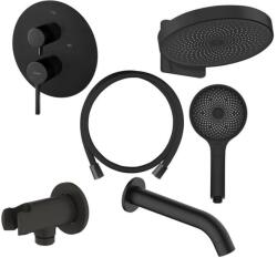 Oltens Set baterie cadă-duș Oltens Rann 34111300, cap de duș Oltens Vann 37007300, 39403300, 39100300, 37107300, 39304300, 37200300 (36074300)