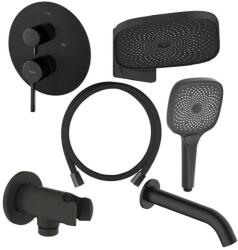 Oltens Set baterie cadă-duș Oltens Rann 34111300, cap de duș Oltens Vann 37008300, 39403300, 39100300, 37108300, 39304300, 37200300 (36079300)