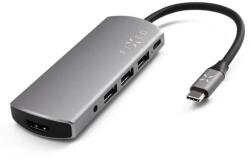 FIXED 6-portos USB 3.0 Hub Space Gray (PO_FIXHU-6IN1)
