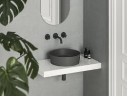 RAVAK Uni Slim 40 kerámiamosdó, antracit (XJX03140001)