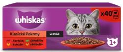 Whiskas nedves macskaeledel marhahús csirke bárány baromfi szósz 40x85 g