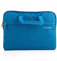 MODECOM 13, 3 Hüvelykes Laptop Táska Könnyű Vízálló Anyag Elülső Zseb (TOR-MC-HIGHFILL-13-BLU)