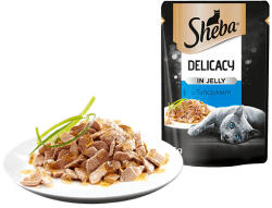Sheba tonhal eledel, 2, 04kg, felnőtt macskáknak, zselében