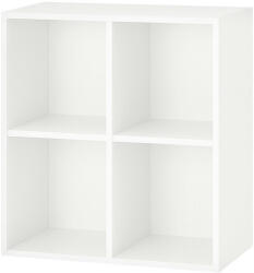 Leziter Boxie Nyitott Fali Szekrény - 80x80 cm, Fehér, Moduláris