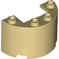 LEGO® Cilindru 1/2 2 X 4 X 2 (6249554)