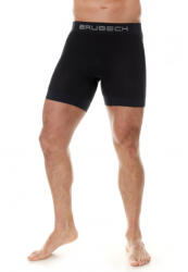 Brubeck Férfi boxer alsó kerékpáros betéttel Brubeck BX11420, nedvességelvezetés, szellős és könnyű anyag, jó hőszabályozás fekete L