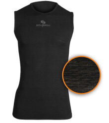 Brubeck Unisex atléta Brubeck Multifunctional Base Layer 3D, fokozott szellőzés, antibakteriális és antiallergén, uniszex szabás grafit XL