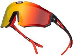 ALTALIST Gyerek napszemüveg Altalist Kizuna JR fekete-piros piros üveggel
