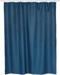 BISK Rist zuhanyfüggöny 200x180 cm kék 08379 (08379)