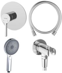 Oltens Készlet zuhanycsaptelep Oltens Rann 33107100, zuhanyfej Oltens Havis EasyClick 37107100, 39304100, 37200100 (36076100)