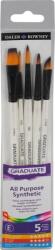 Daler-Rowney Graduate Multi-Technique Brush Synthetic Комплект четки 5 бр (212550006)