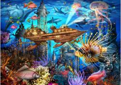 Bluebird Puzzle 90172 - Aqua City - 1000 db-os puzzle (90172)