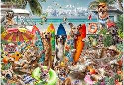 Bluebird Puzzle 91044 - Dogs and Cats at the Beach - 1000 db-os puzzle (91044)